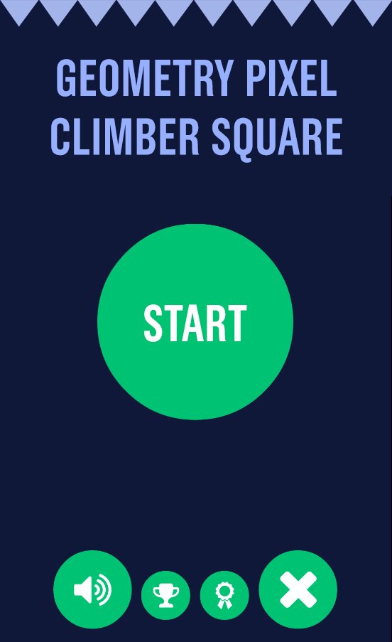 Geometri tırmanıcı Kare dash MUAYENE screenshot 1