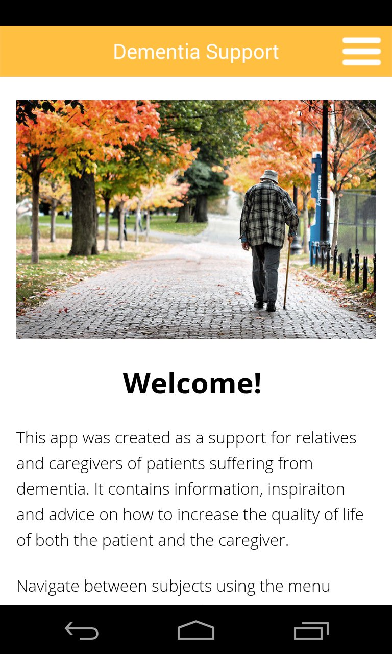 Dementia Support APK screenshot 1
