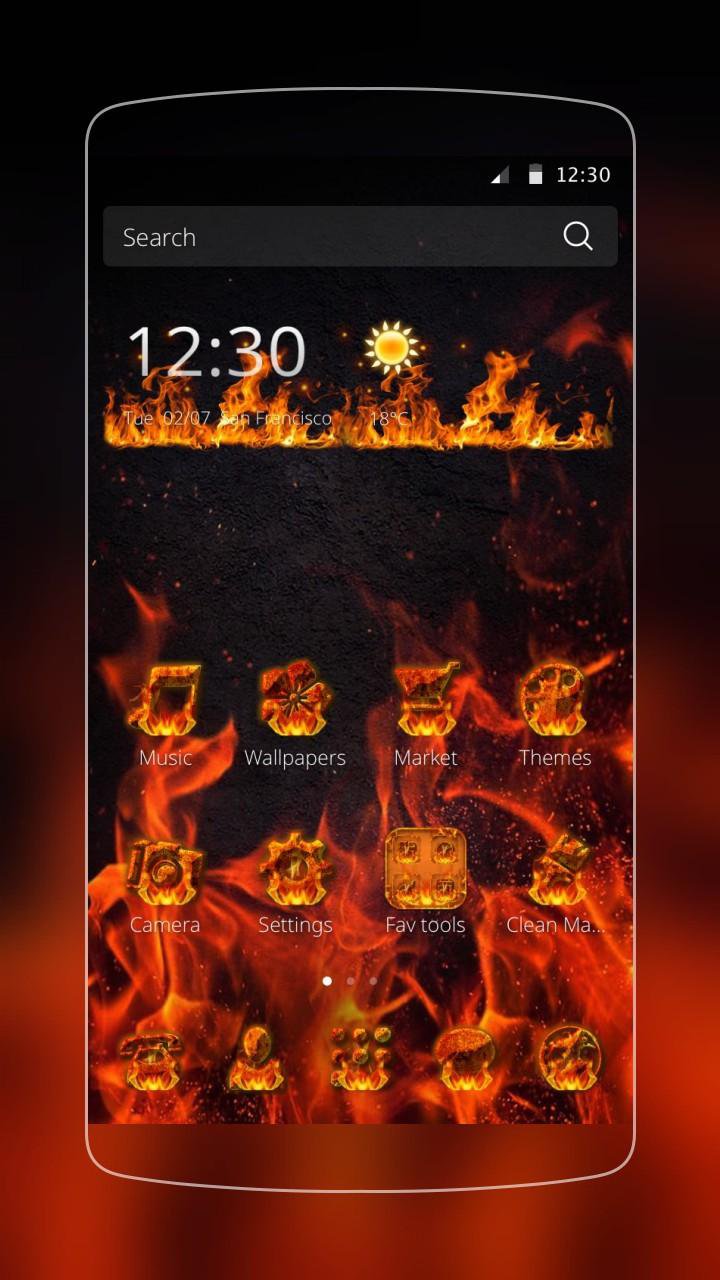 Ateş Yakma Teknoloji Tema MUAYENE screenshot 1