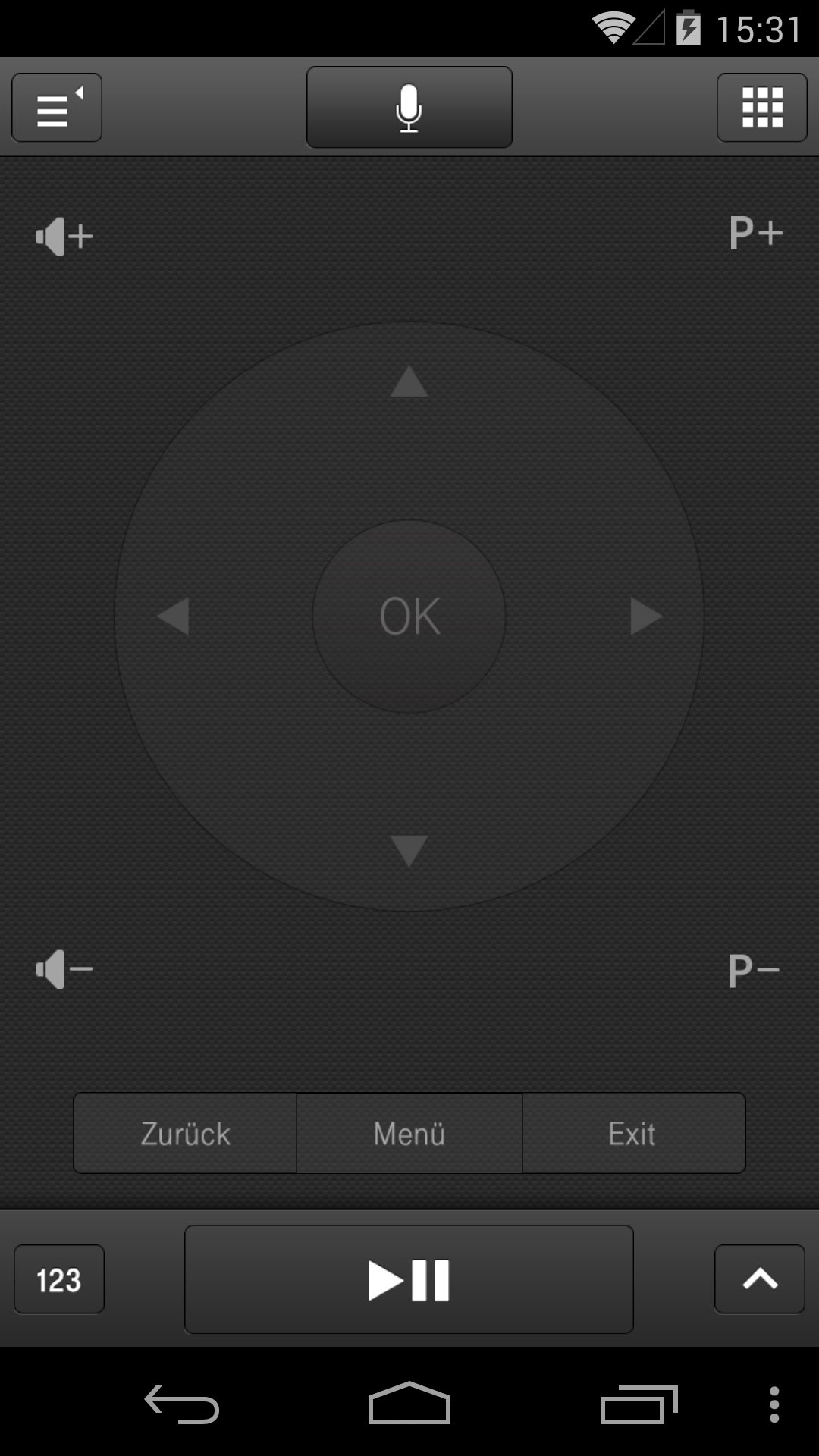Entertain Remote Control APK screenshot 1