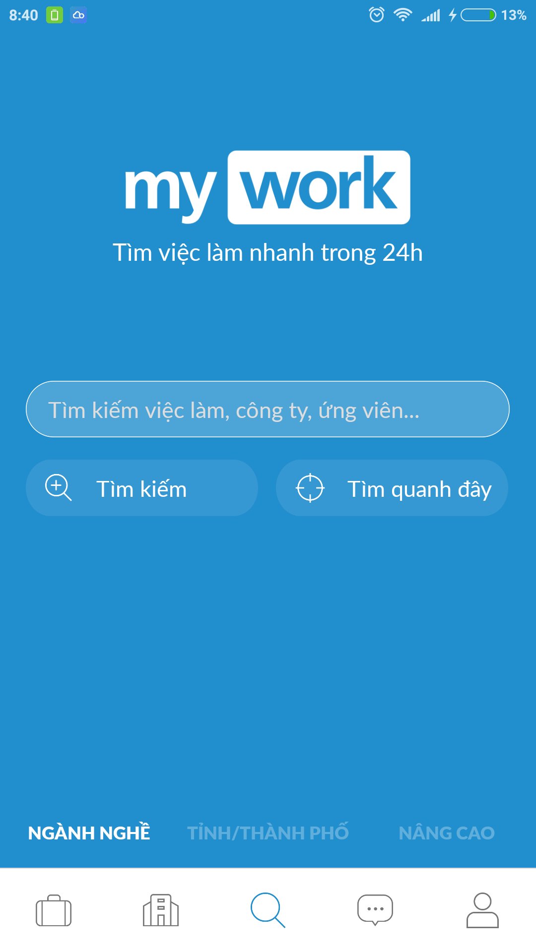 MyWork Tuyển dụng Tìm việc làm APK screenshot 1