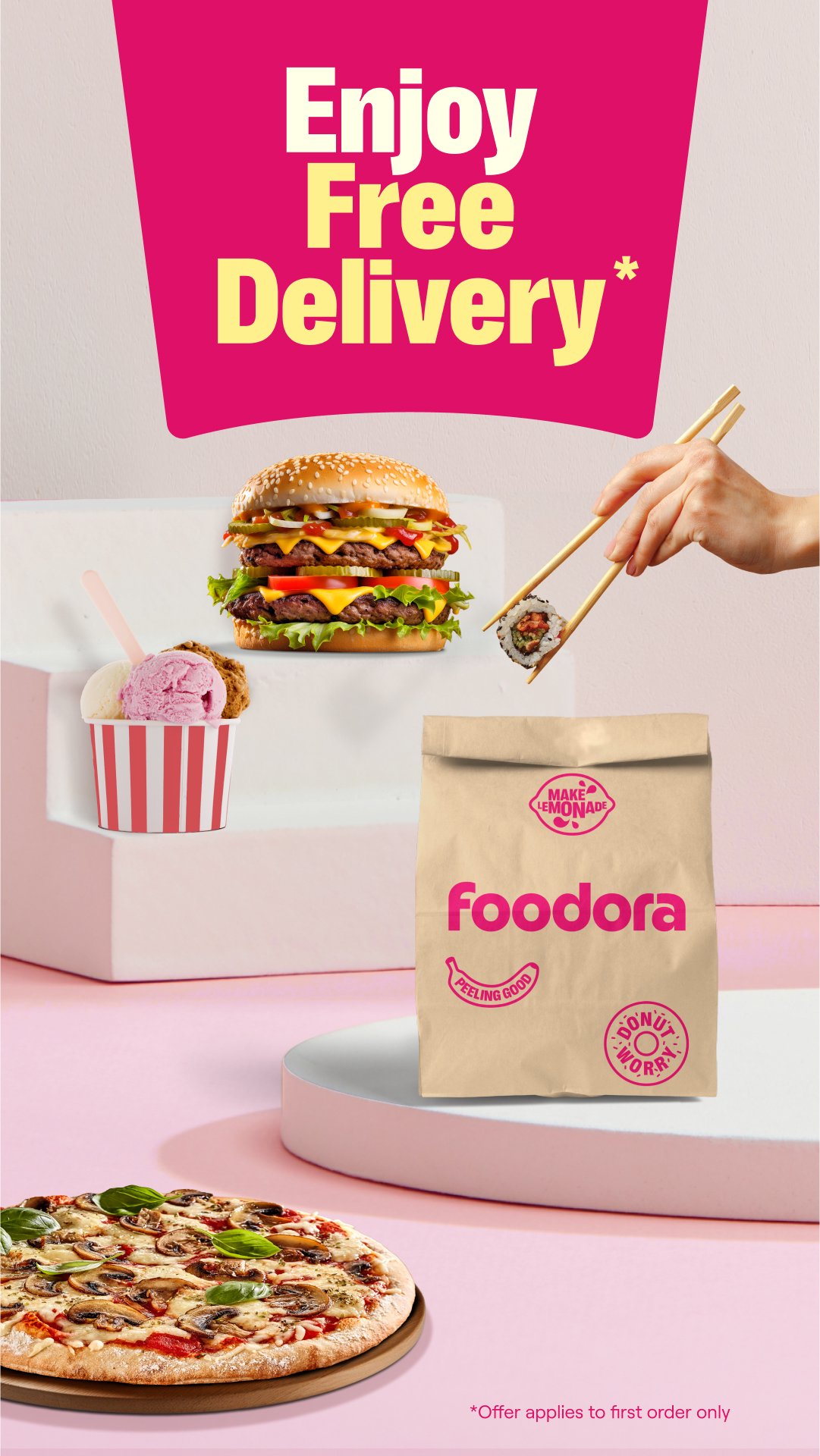 Mjam.at - Order food online APK screenshot 1
