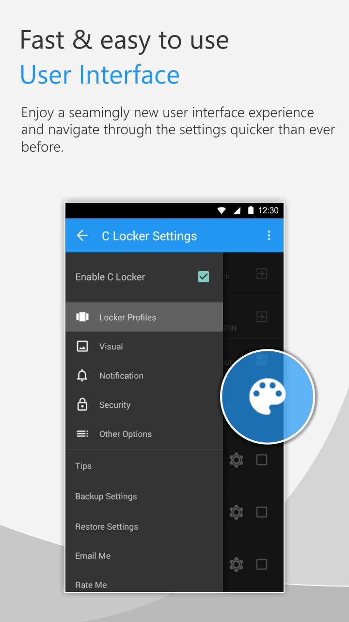 C Locker Free (Widget Locker) APK screenshot 1