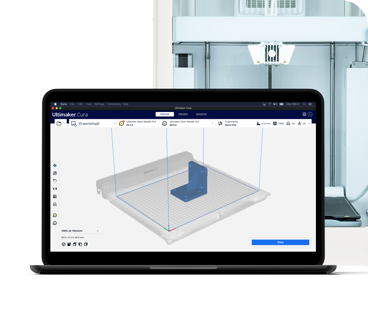 Ultimaker Cura screenshot 1