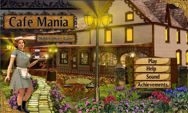 Cafe Mania Ücretsiz Gizli Nesneleri MUAYENE screenshot 1