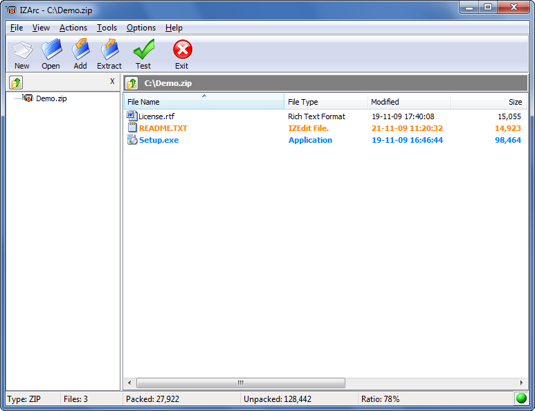 IZArc screenshot 1