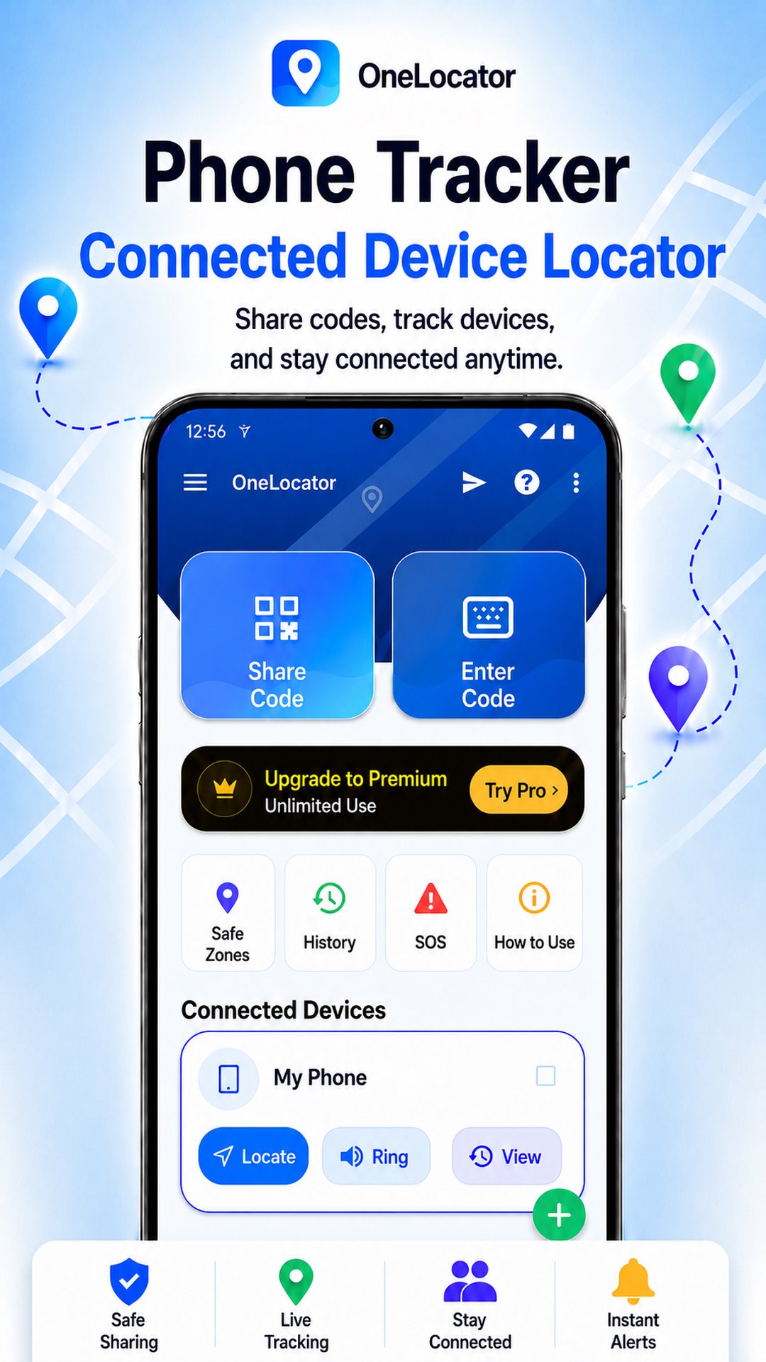Friend Locator : Phone Tracker APK screenshot 1