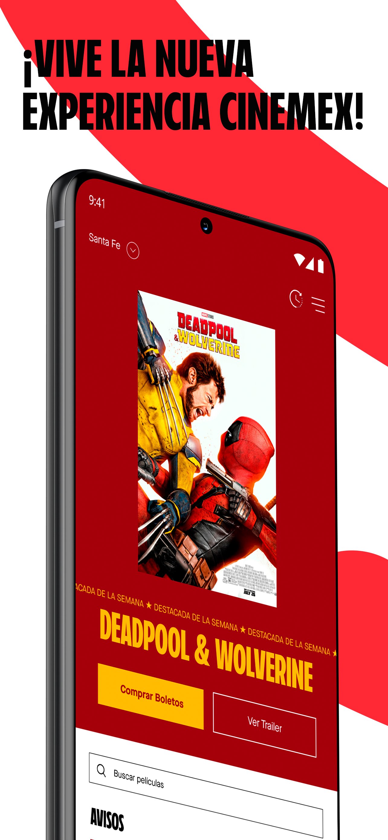 Cinemex APK screenshot 1