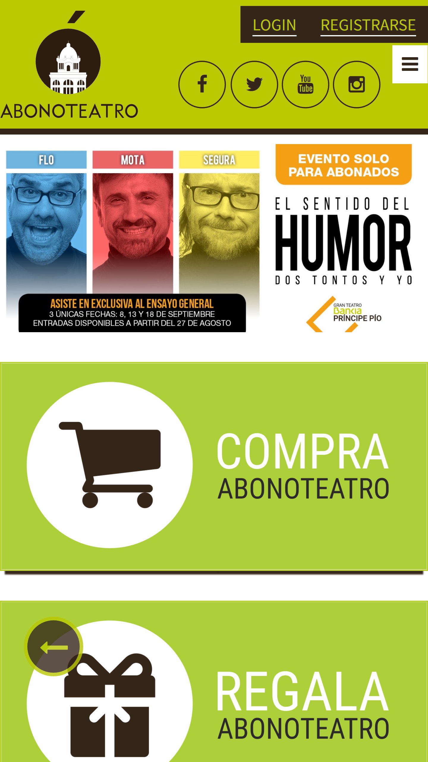 Abonoteatro APK screenshot 1
