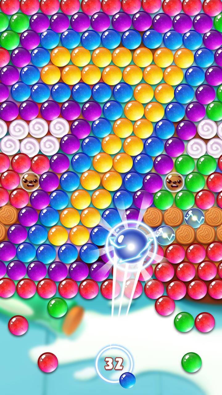 Bubble Shooter - Tatlı Şeker MUAYENE screenshot 1