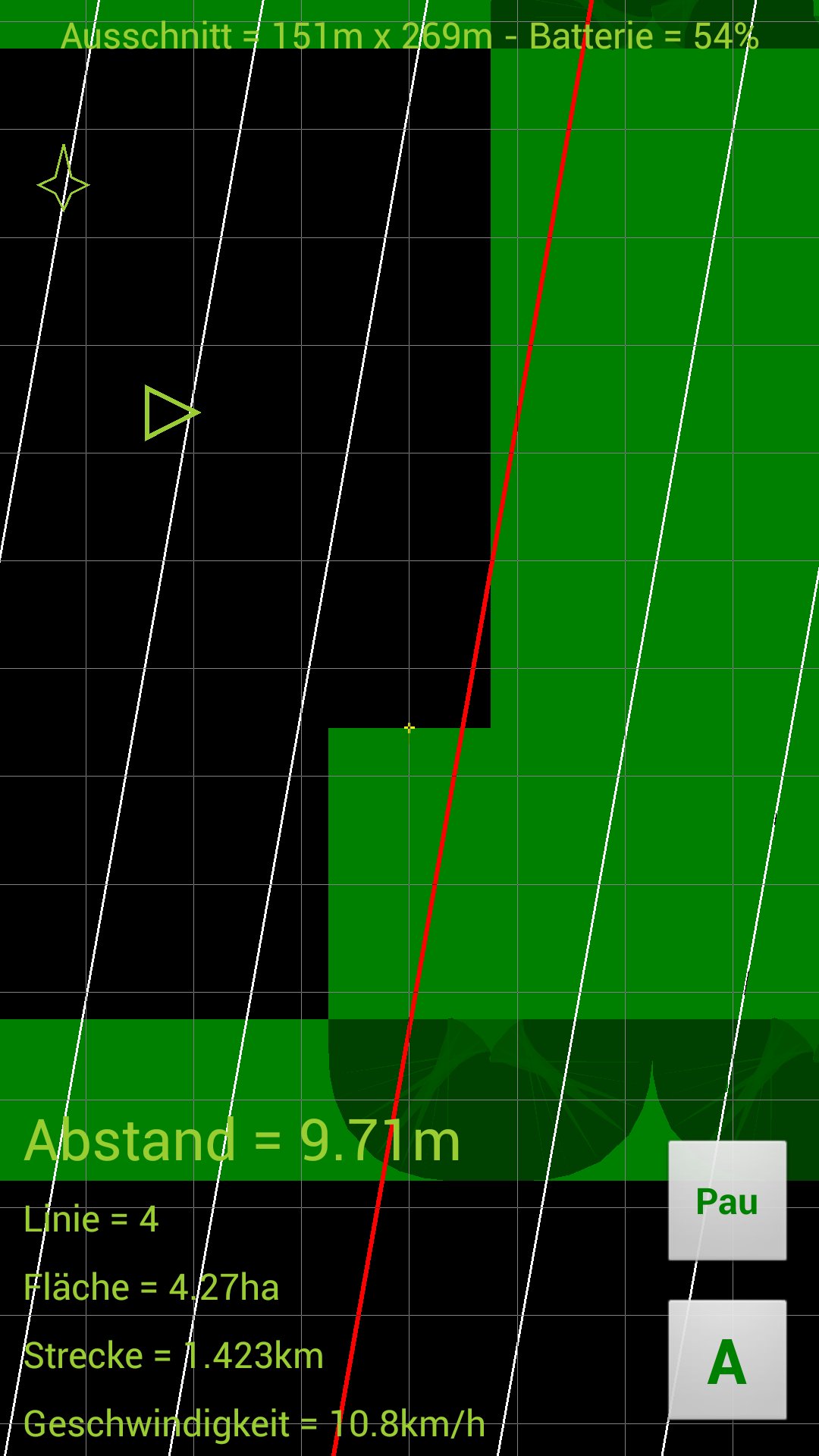 GPS Parallelfahrhilfe APK screenshot 1