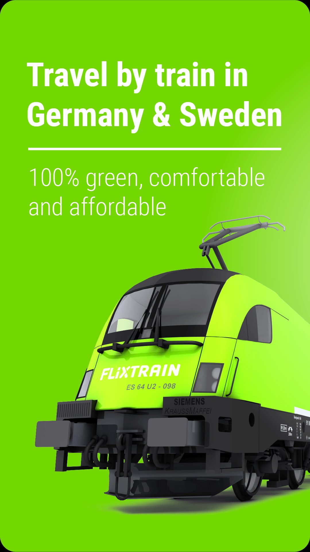 MeinFernbus: bus travel APK screenshot 1