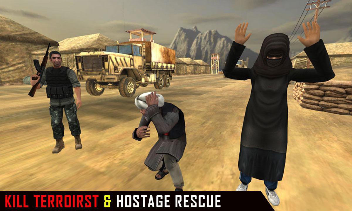 Komando keskin Nişancı Modern Savaş 3D MUAYENE screenshot 1