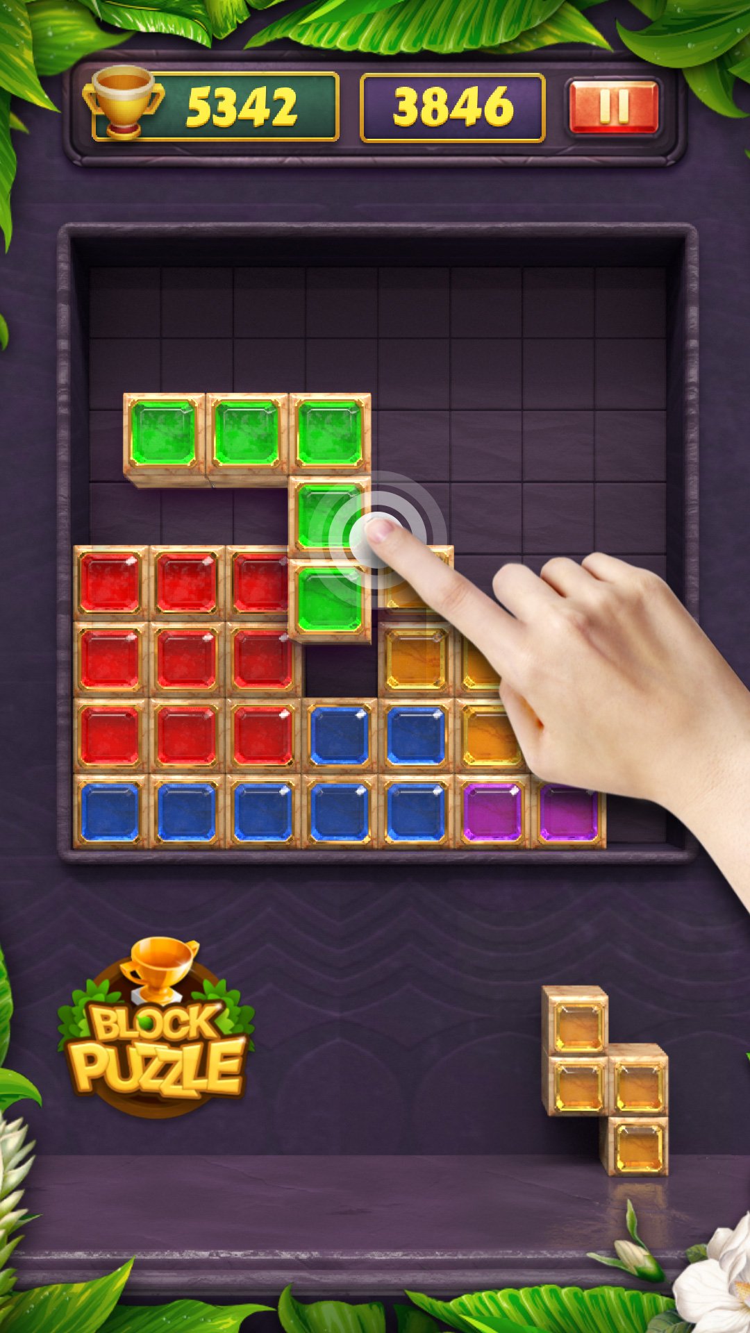 Blok Bulmaca Mücevher MUAYENE screenshot 1