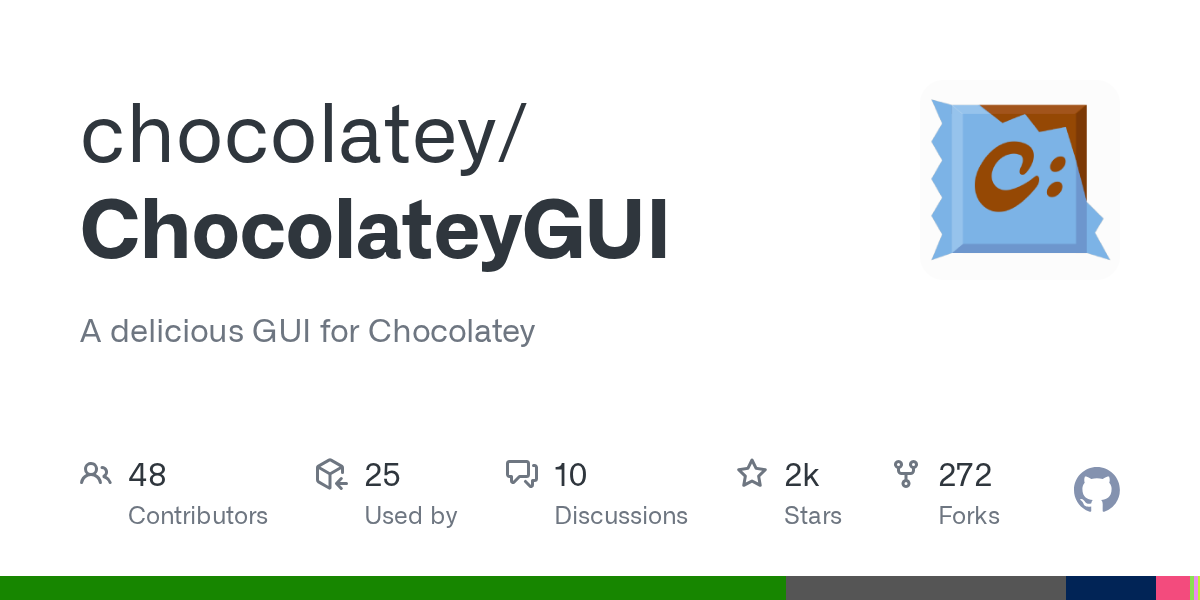 Chocolatey GUI screenshot 1