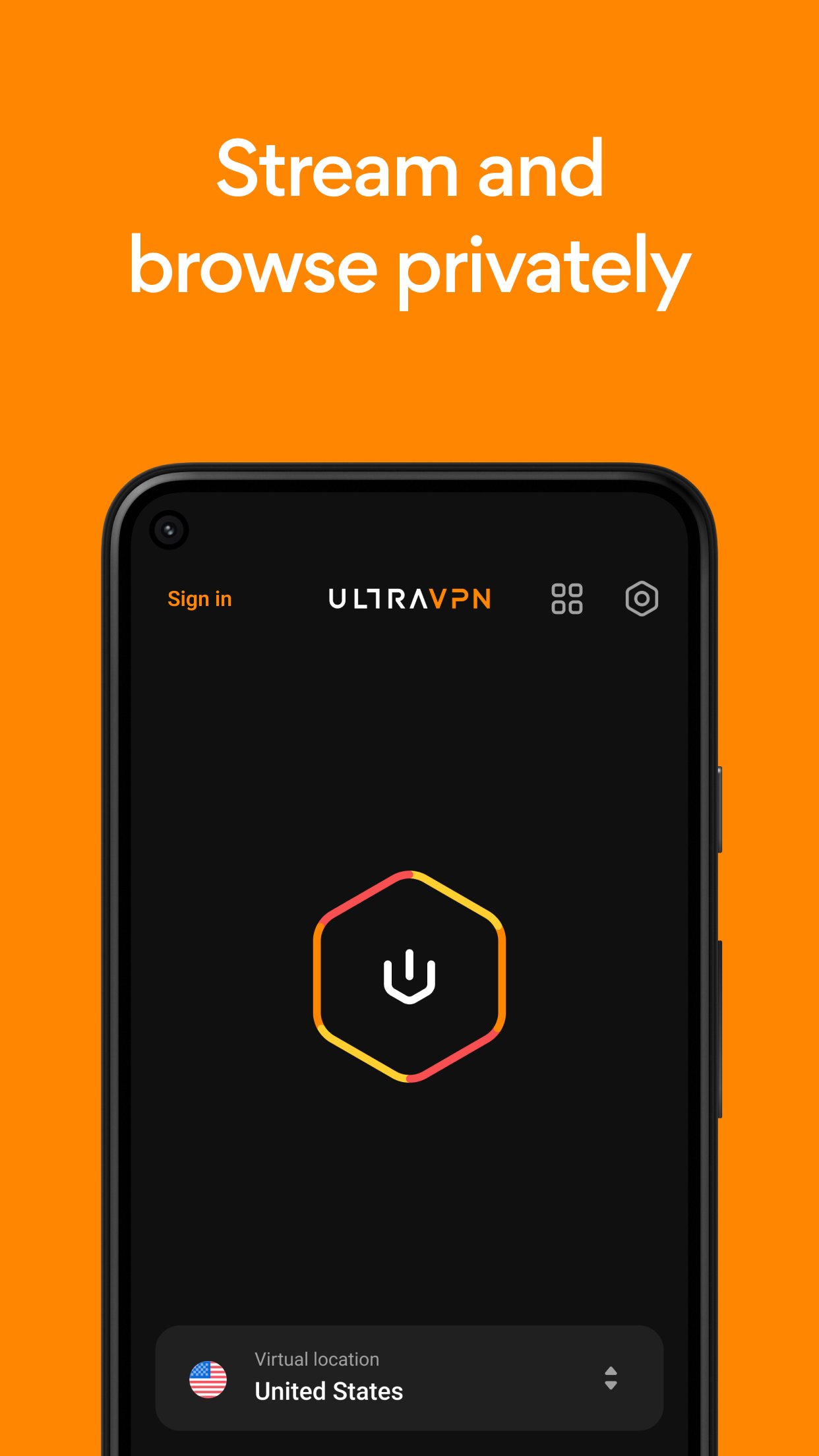 Free VPN Proxy by HexaTech APK screenshot 1