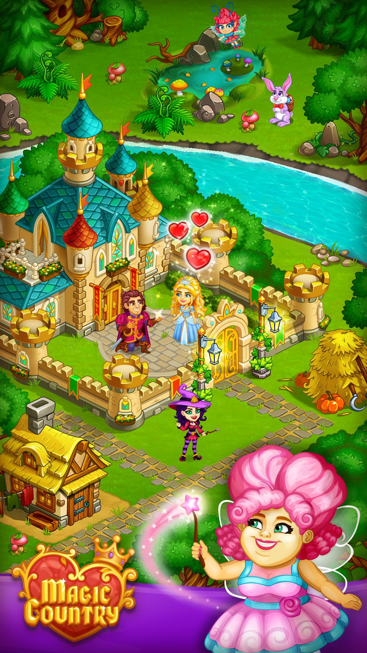 Magic Ülke: peri city farm MUAYENE screenshot 1
