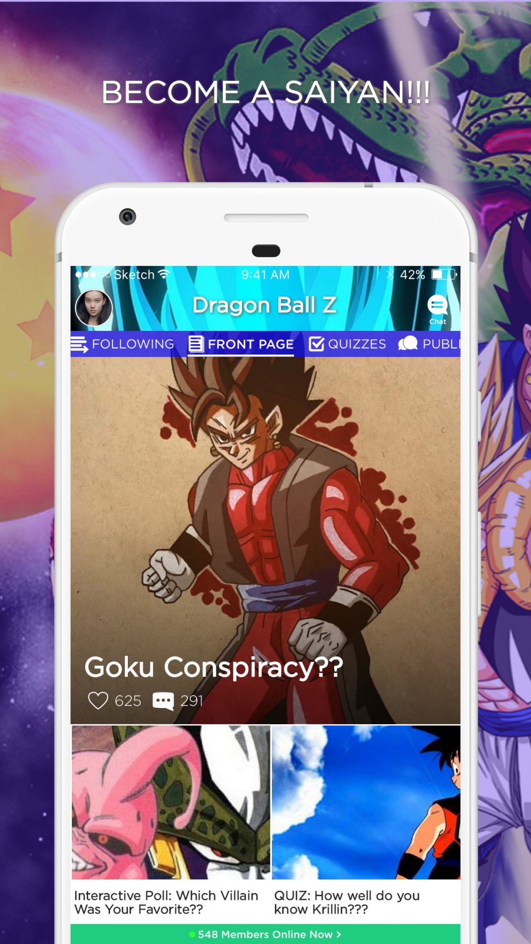 DBZ Amino for Dragon Ball Fans APK screenshot 1