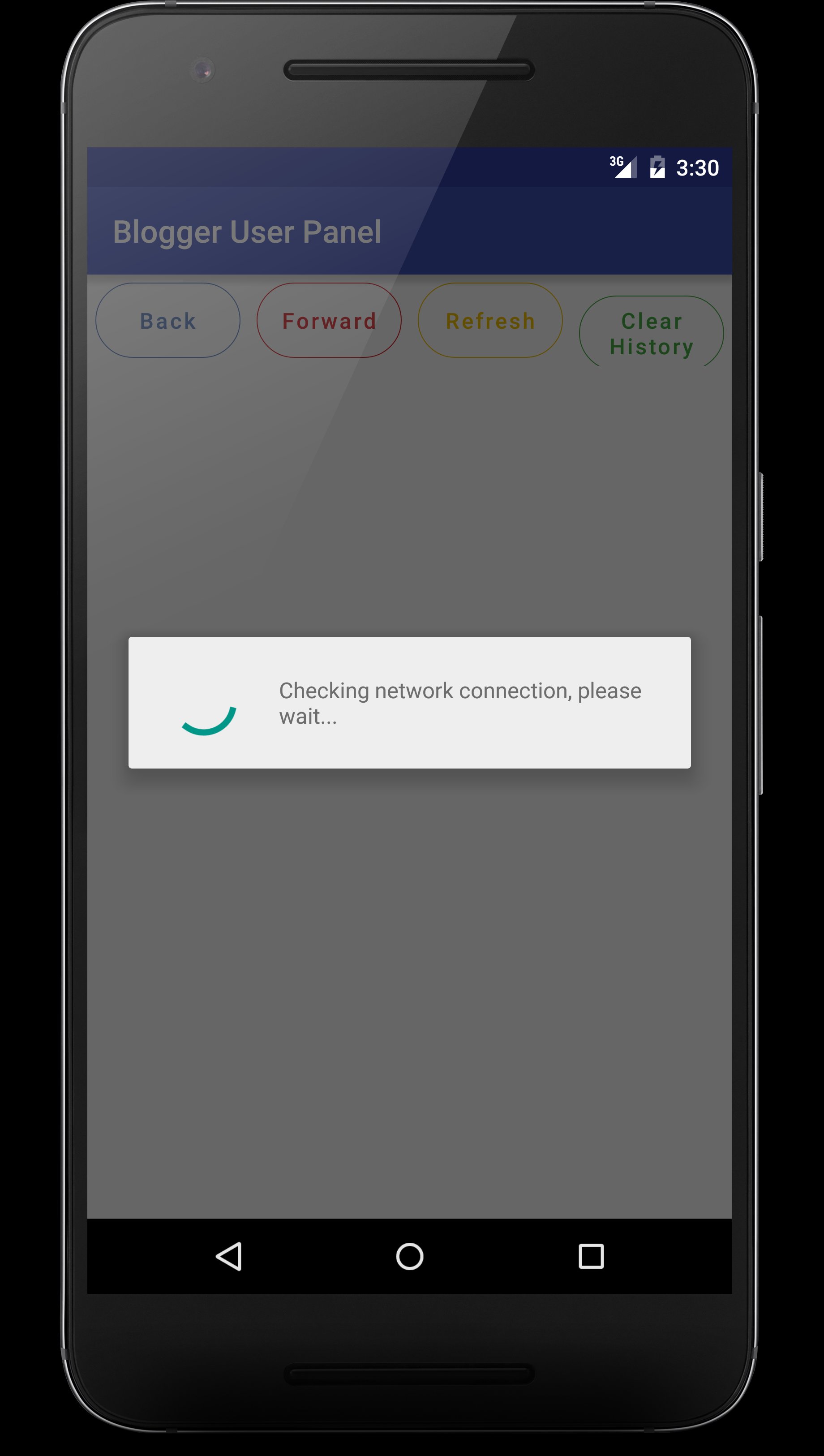 Blogger User Panel APK screenshot 1
