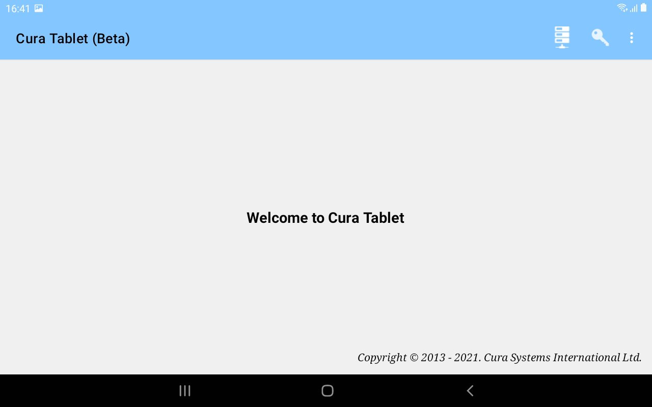 Cura Tablet (UAT) APK screenshot 1