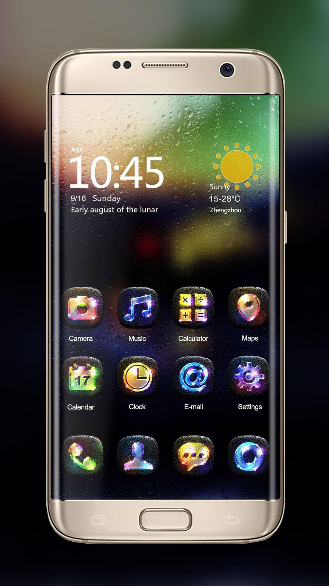 Luminous Hola Launcher Theme APK screenshot 1