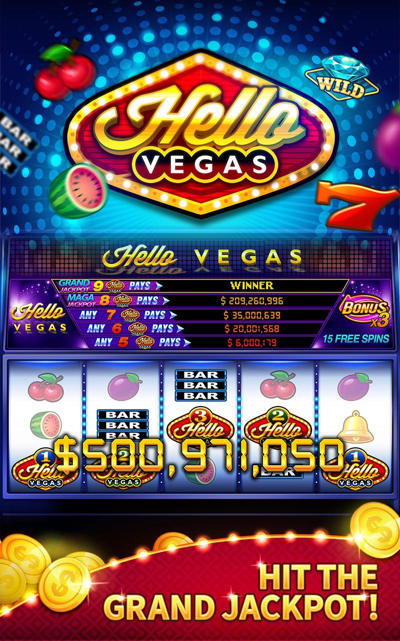 Merhaba, Vegas Yuvaları – ÜCRETSİZ Yuvaları MUAYENE screenshot 1