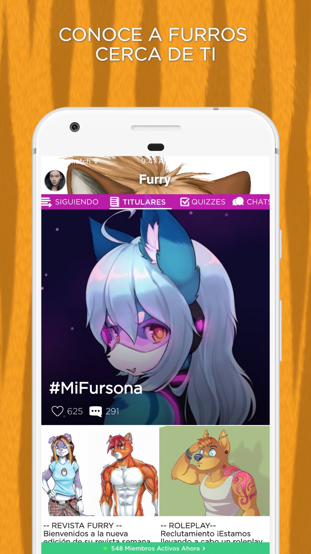 Furry Amino en Español APK screenshot 1