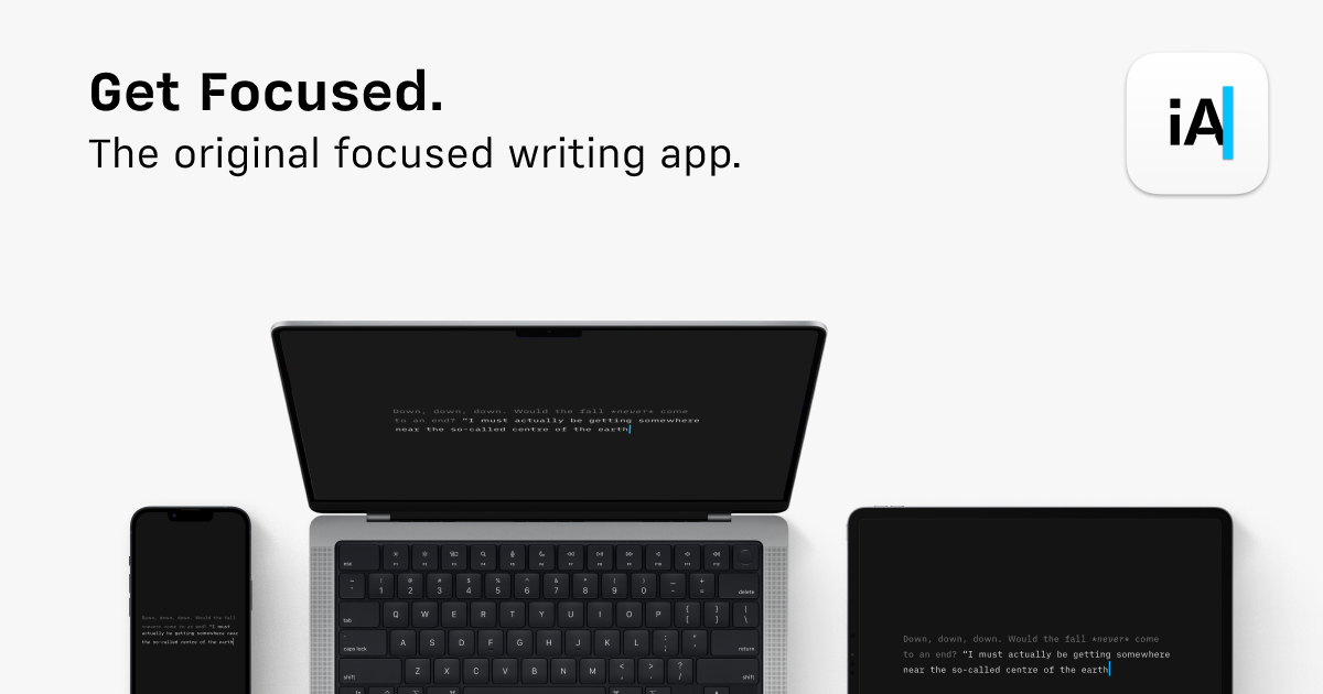 iA Writer screenshot 1