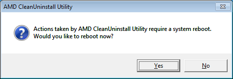 AMD Clean Uninstall Utility screenshot 1