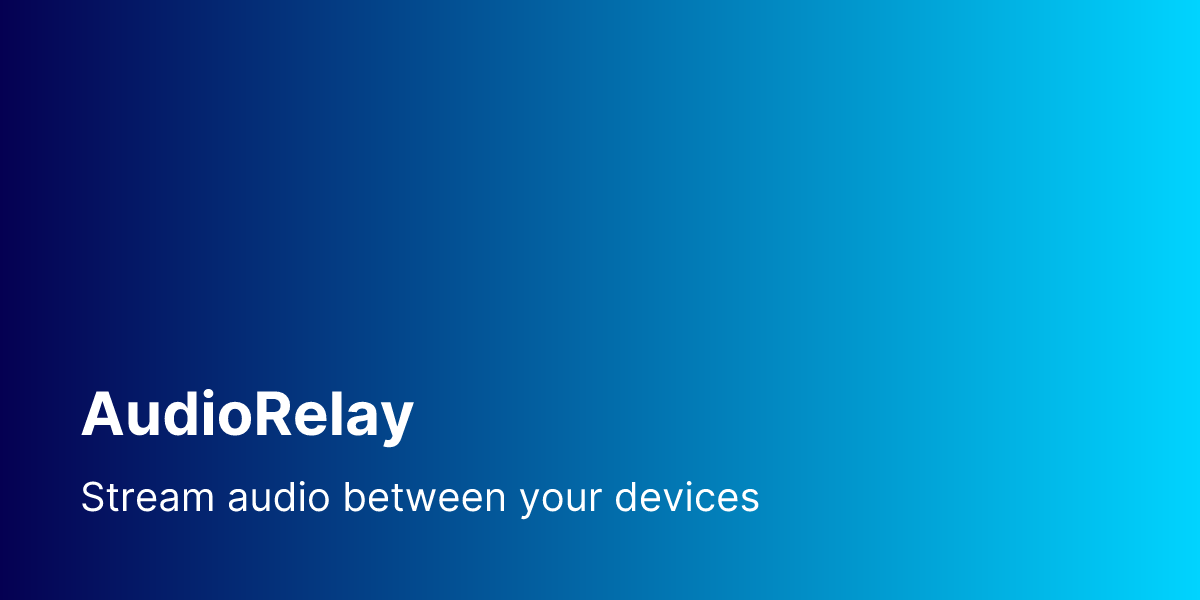 AudioRelay screenshot 1