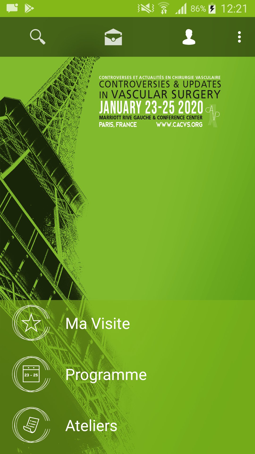 CACVS vascular congress APK screenshot 1