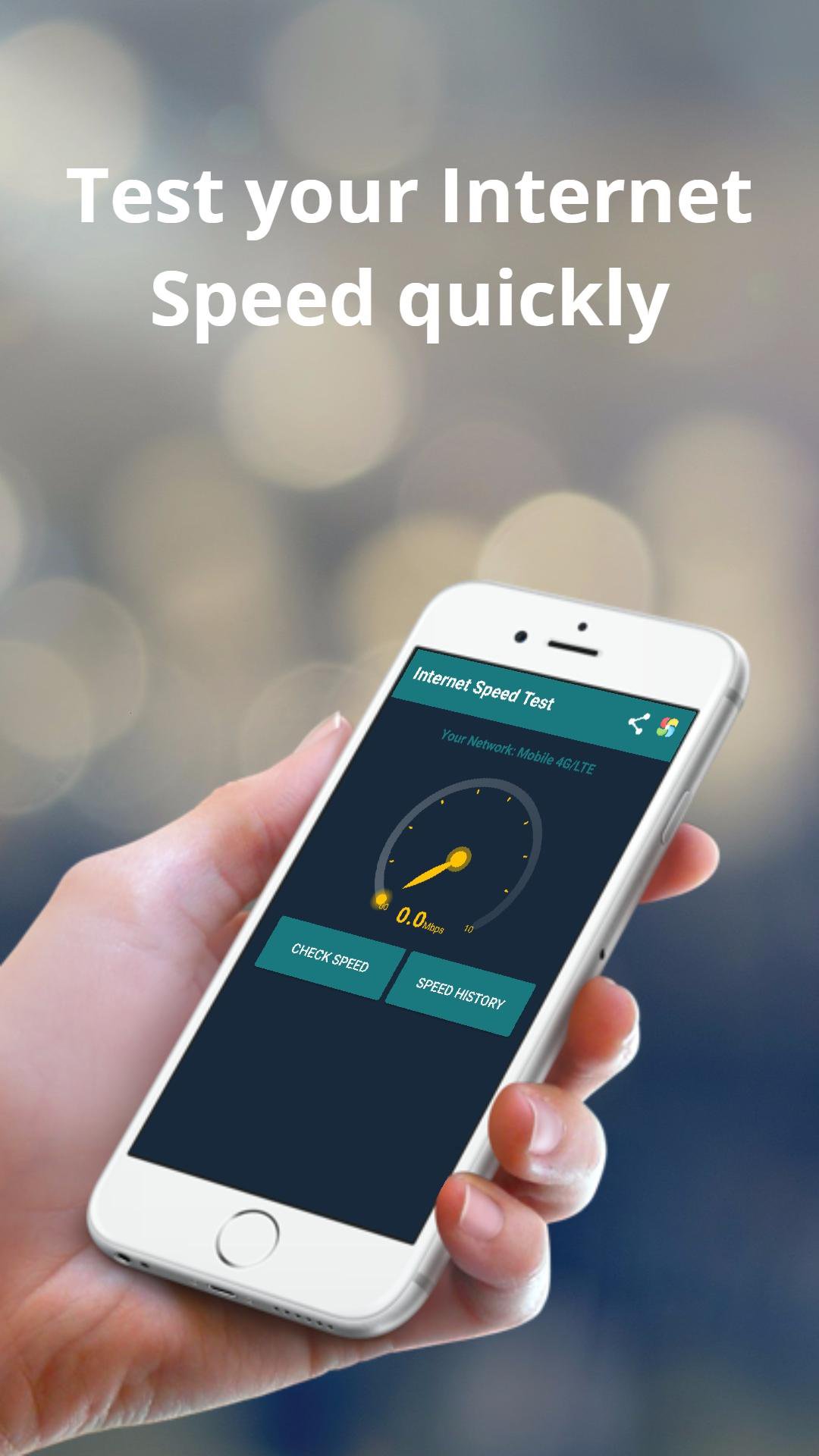 Jio4G Internet Speed Test APK screenshot 1