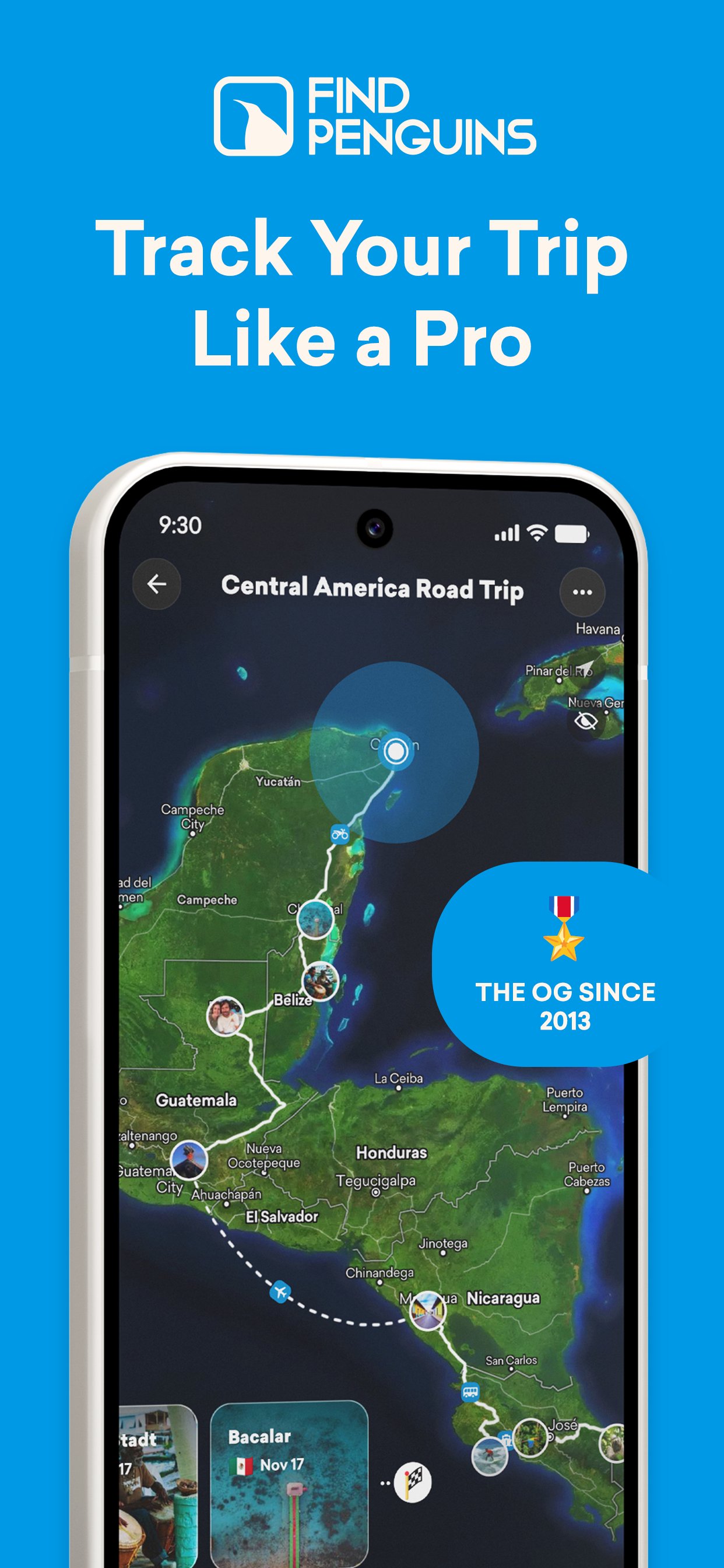 FindPenguins - Travel Blog APK screenshot 1