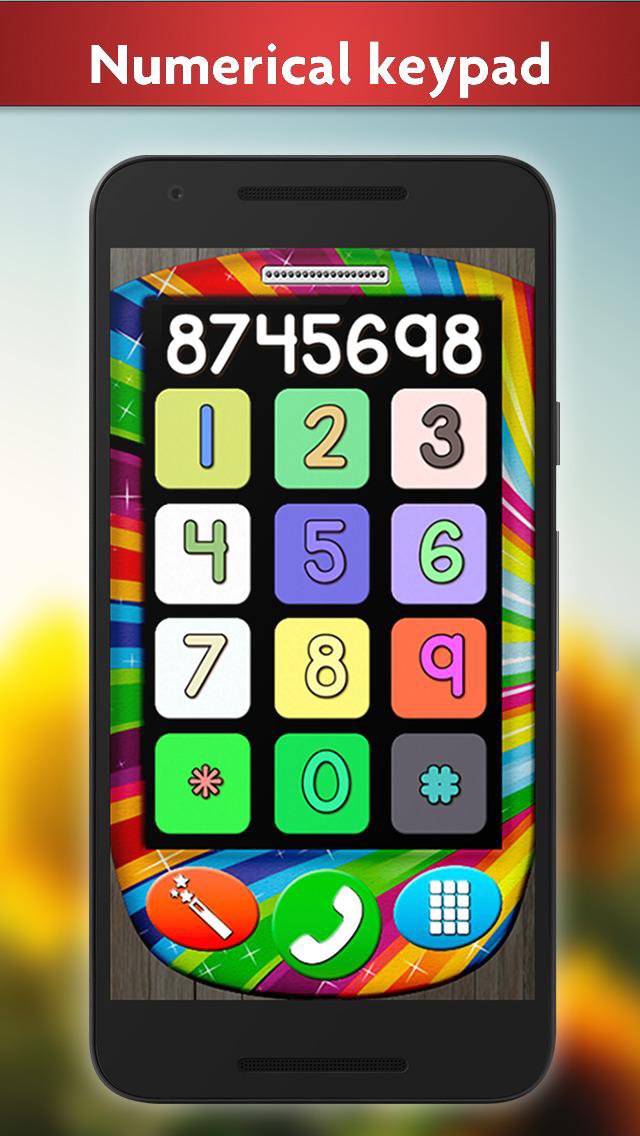 Çocukları Ücretsiz MUAYENE için bebek Telefon Oyunu screenshot 1