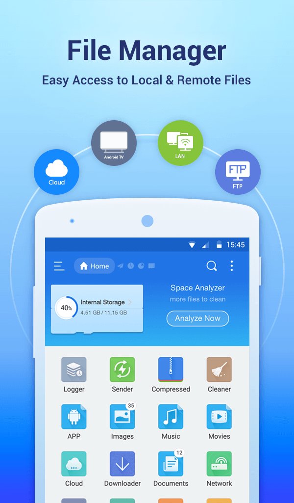 ES kuru temizleme Gezgini dosya Yöneticisi Dosya screenshot 1