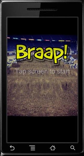 Motor Yarışı Yaparken Ses Tahtası Braap! MUAYENE screenshot 1