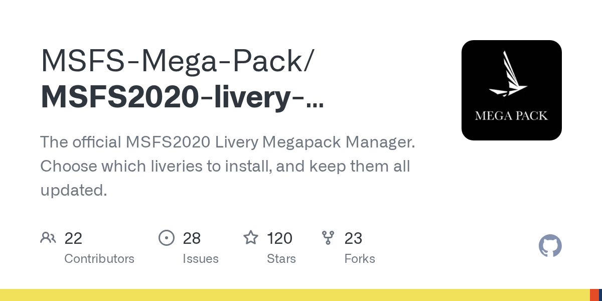 Liveries Mega Pack Manager screenshot 1