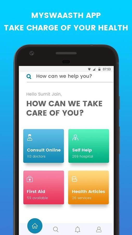 MySwaasth: Complete Healthcare APK screenshot 1
