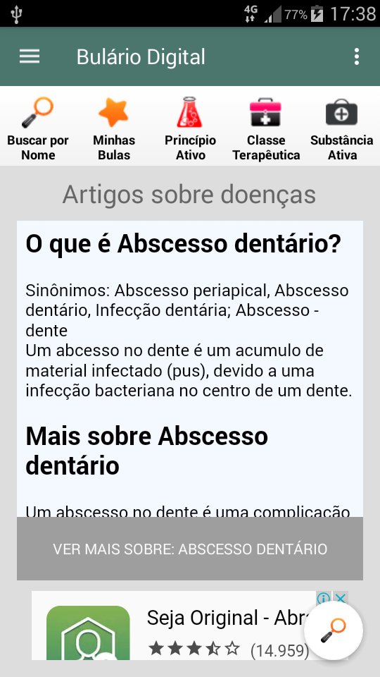 Bulário Bulas de Remédios FREE APK screenshot 1