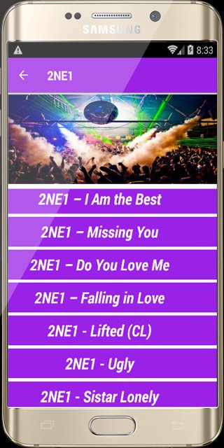 2NE1 Goodbye APK screenshot 1