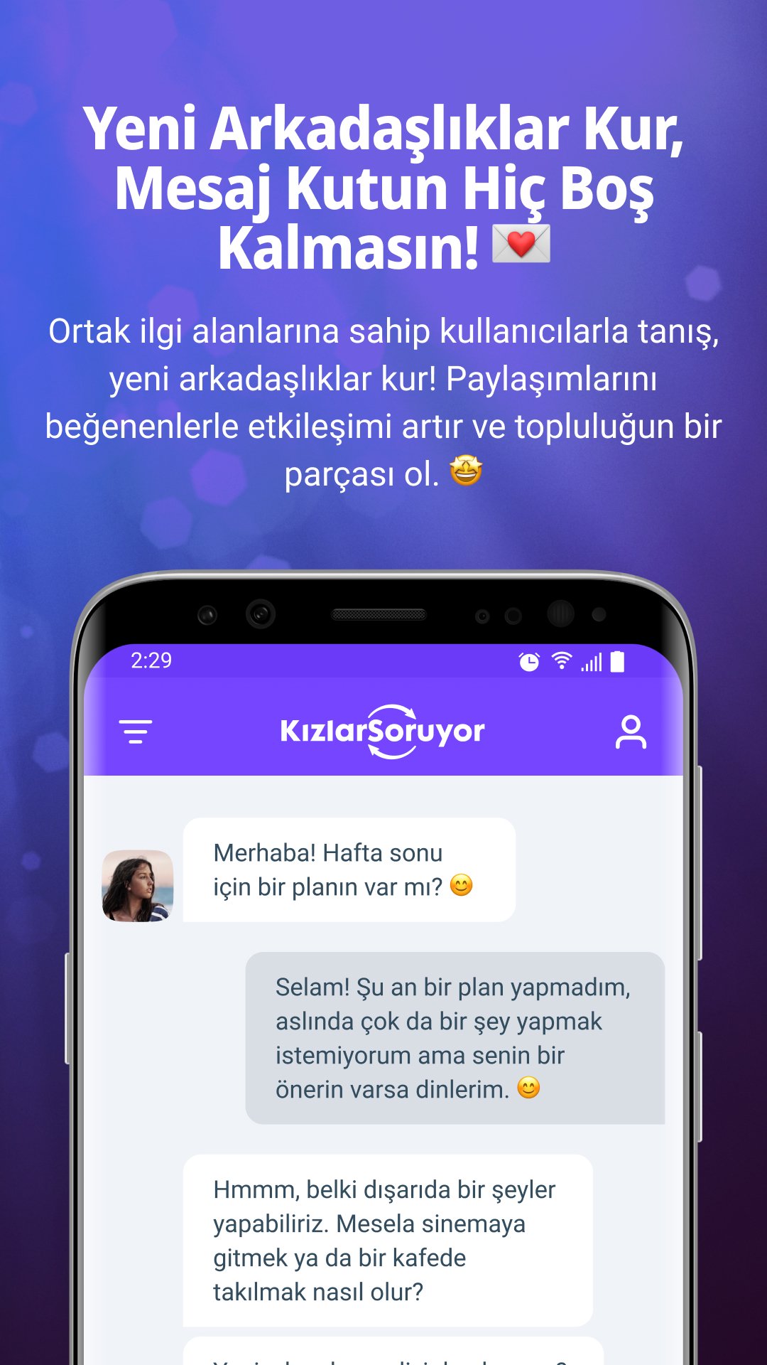 KizlarSoruyor APK screenshot 1