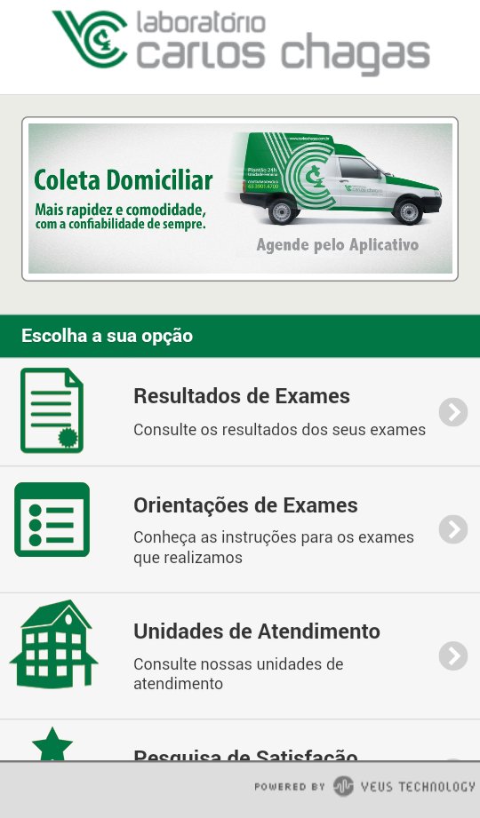 Laboratório Carlos Chagas - MS APK screenshot 1