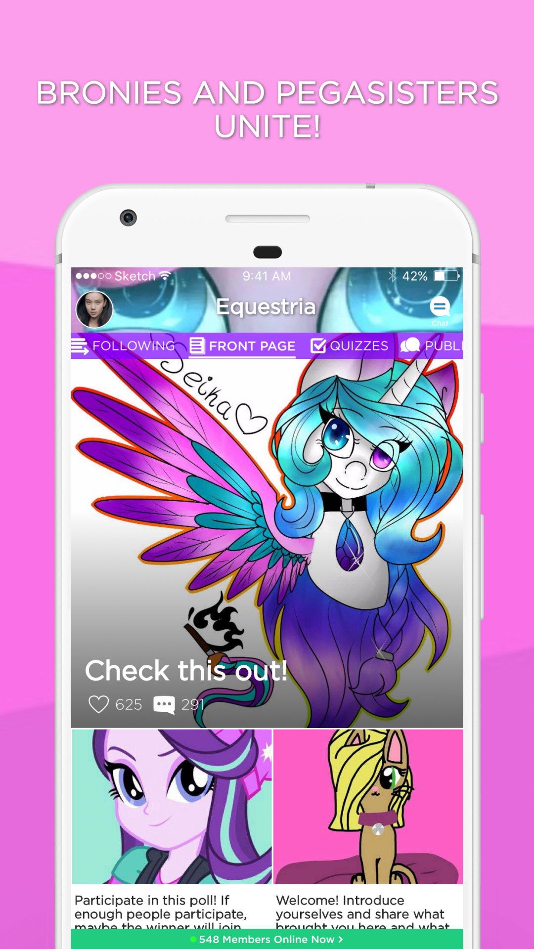 Equestria Amino for MLP APK screenshot 1