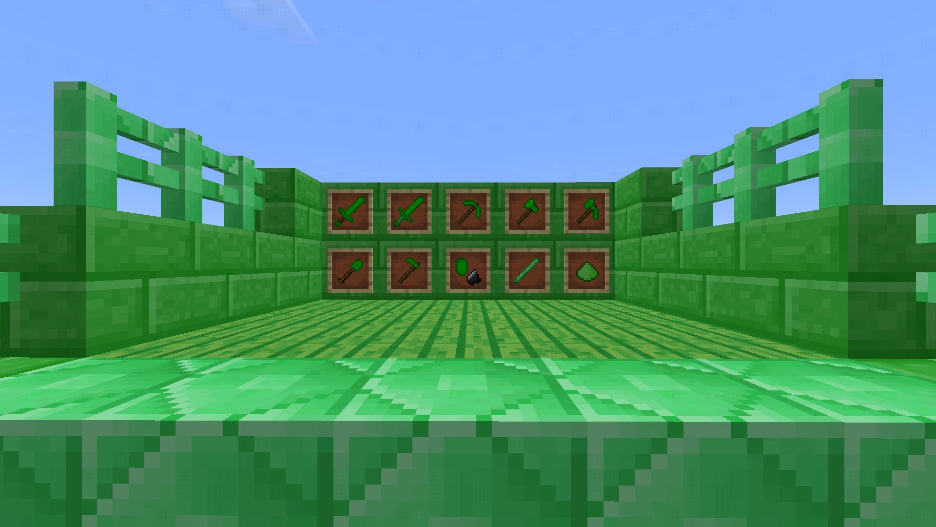 Emerald Mod for Minecraft PE APK screenshot 1