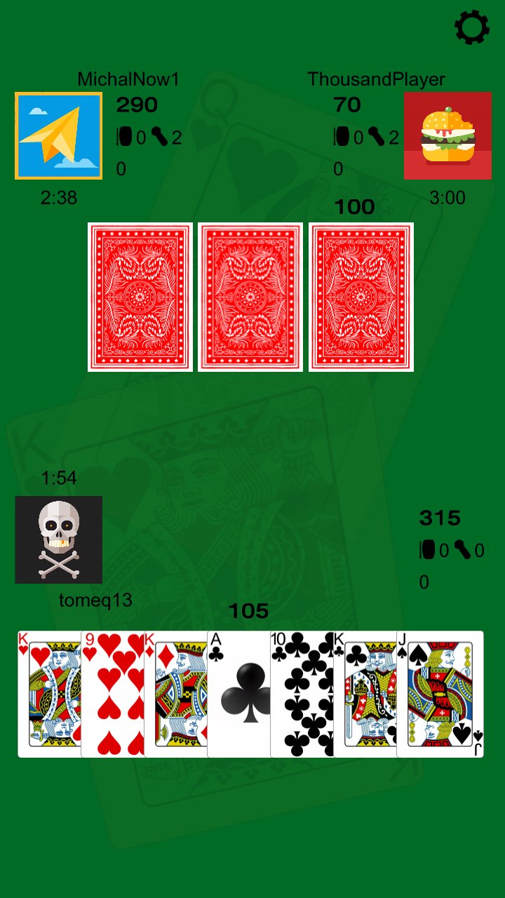 (1000) bin - kart oyunu MUAYENE screenshot 1