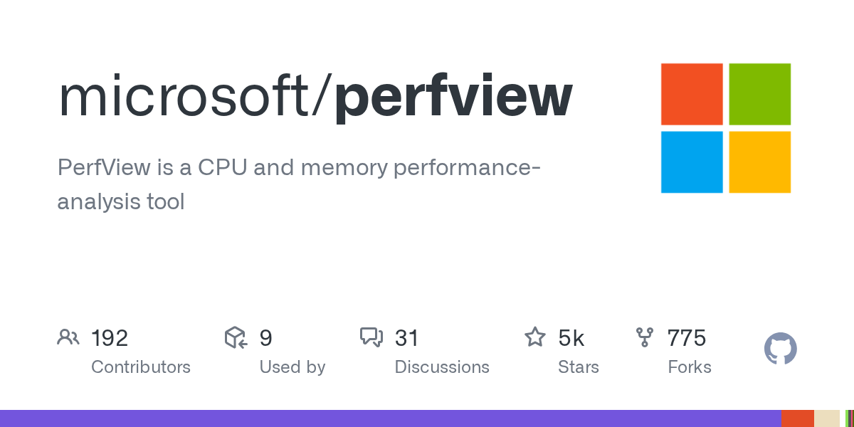 PerfView screenshot 1
