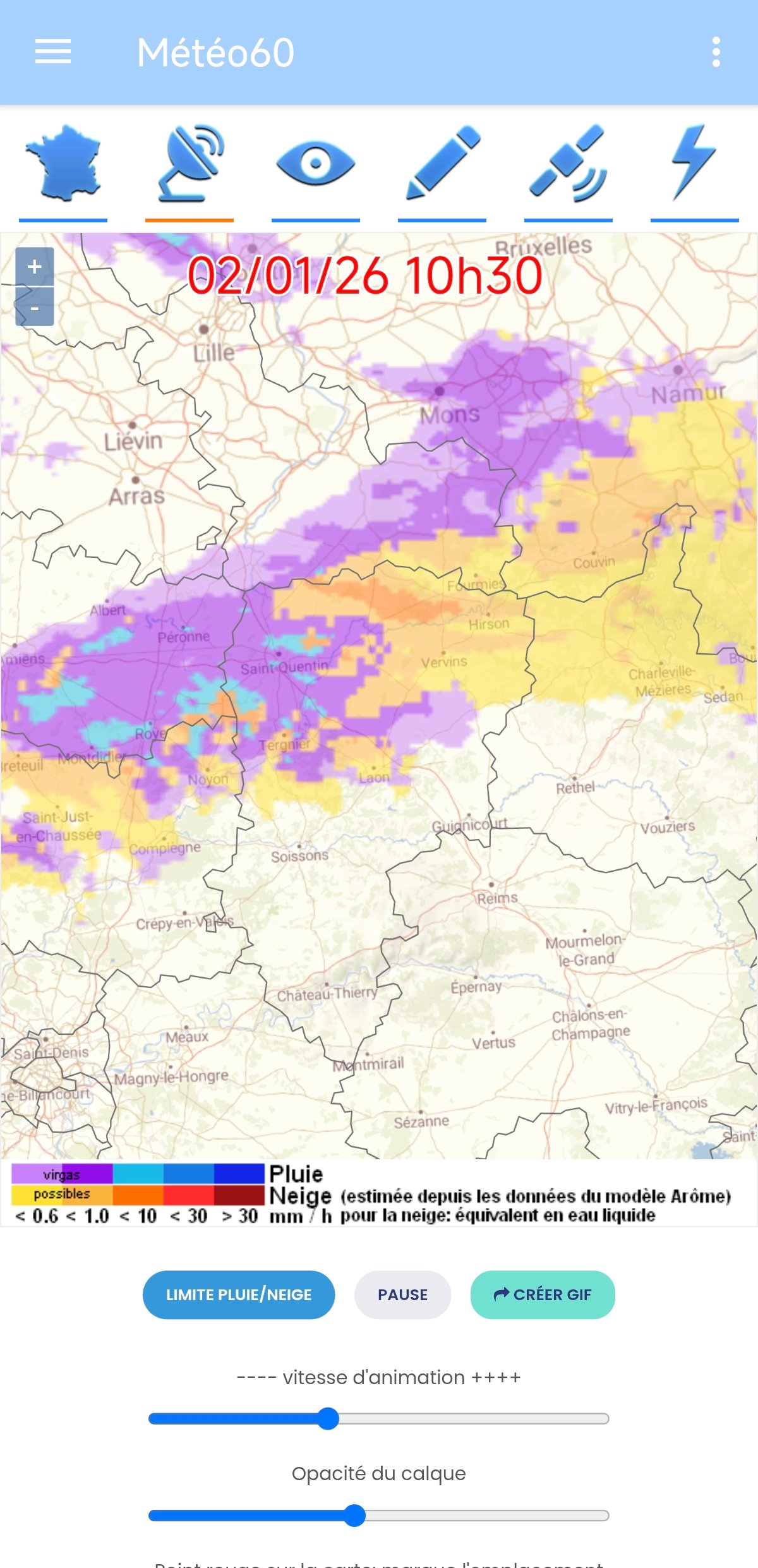 Meteo60 APK screenshot 1