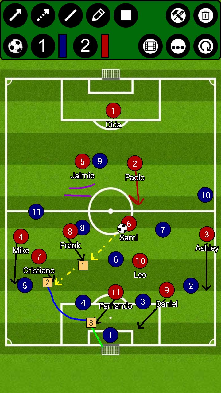 Futbol Taktik Tahtası MUAYENE screenshot 1