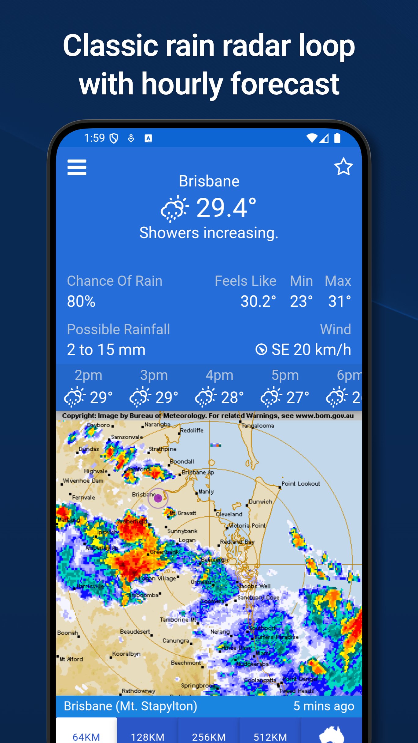 AUS Rain Radar - Bom Radar APK screenshot 1