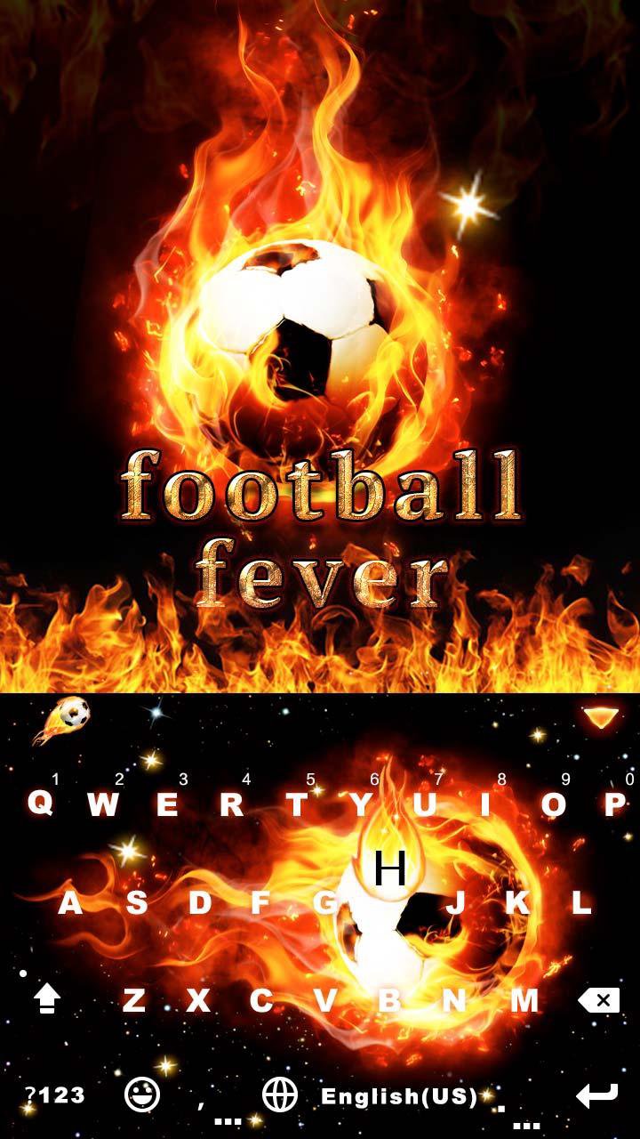 Football Fever Kika Keyboard APK screenshot 1